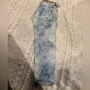 Polo Ralph Lauren Women's Tompkins Skinny Tye Dye Denim Jeans